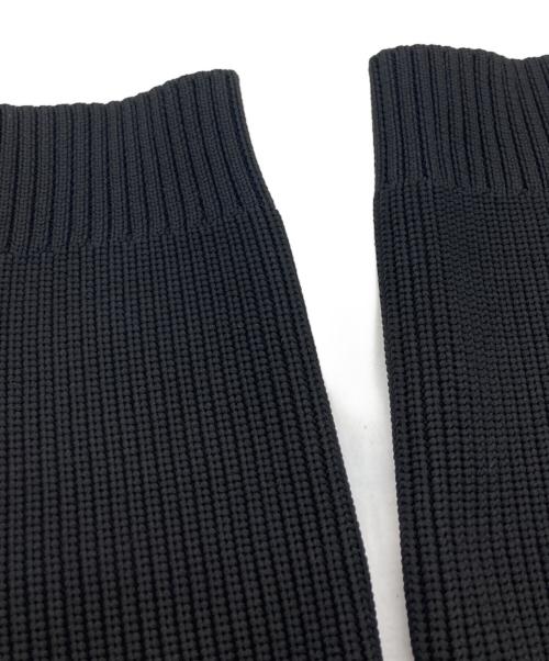 EDIFICE（エディフィス）EDIFICE (エディフィス) スポンディッシュ ドライバーズニット ブラック サイズ:SIZE Lの古着・服飾アイテム