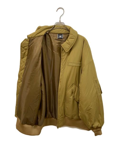 NEW BALANCE（ニューバランス）NEW BALANCE (ニューバランス) MET24 Flight Jacket カーキ サイズ:	SIZE XLの古着・服飾アイテム