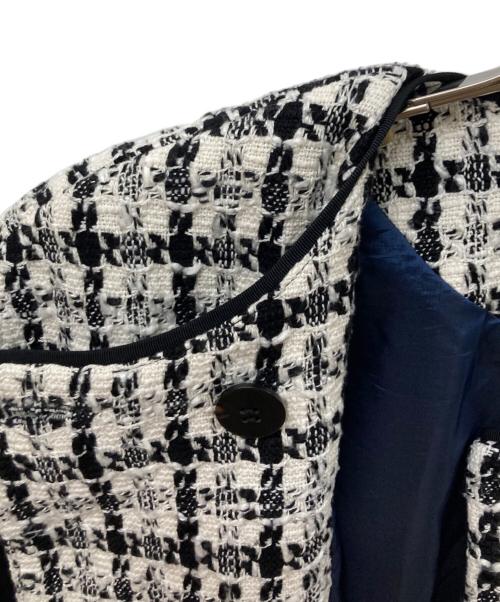 TOMORROW LAND（トゥモローランド）TOMORROW LAND (トゥモローランド) スラブシェパード コクーンジレ ブラック サイズ:SIZE 36の古着・服飾アイテム