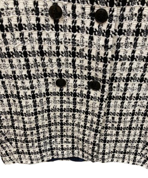 TOMORROW LAND（トゥモローランド）TOMORROW LAND (トゥモローランド) スラブシェパード コクーンジレ ブラック サイズ:SIZE 36の古着・服飾アイテム
