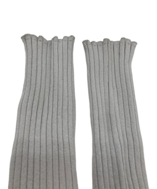 MM6 Maison Margiela（エムエムシックスメゾンマルジェラ）MM6 Maison Margiela (エムエムシックスメゾンマルジェラ) ショルダーボタンリブニット グレー サイズ:	SIZE Sの古着・服飾アイテム