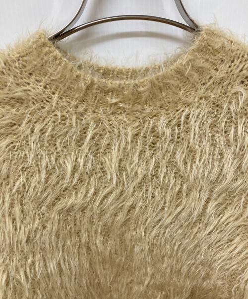 beautiful people（ビューティフルピープル）beautiful people (ビューティフルピープル) シャギーニット ベージュ サイズ:	SIZE 150の古着・服飾アイテム