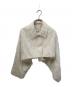 CLANE（クラネ）の古着「FRINGE SHORT JACKET/フリンジショートジャケット」｜アイボリー