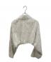 CLANE (クラネ) FRINGE SHORT JACKET/フリンジショートジャケット アイボリー サイズ:SIZE 2：7000円