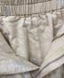 中古・古着 ne quittez pas (ヌキテパ) コットン リネン フォイル プリント パンツ “Cotton Linen Foil Print Pants” ベージュ サイズ:	SIZE S：10000円