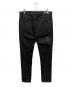 AMIRI (アミリ) Staggered Logoブラックデニム ブラック サイズ:SIZE 91cm (W36)：55000円