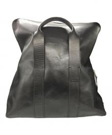 3.1 phillip lim（スリーワンフィリップリム）の古着「レザートートバッグ」｜ブラック
