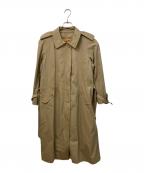 BURBERRYバーバリー）の古着「ライナー付きステンカラーコート」｜ベージュ