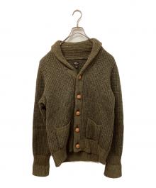 L.L.Bean（エルエルビーン）の古着「シグネチャー ショールカラーニットカーディガン」｜カーキ