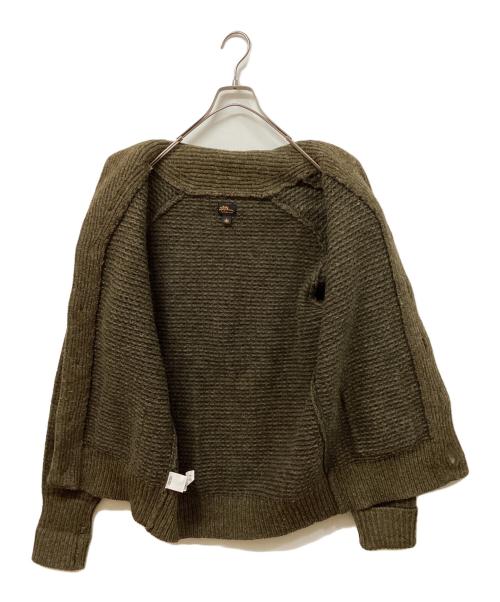 L.L.Bean（エルエルビーン）L.L.Bean (エルエルビーン) シグネチャー ショールカラーニットカーディガン カーキ サイズ:	SIZE Sの古着・服飾アイテム
