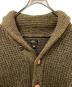 中古・古着 L.L.Bean (エルエルビーン) シグネチャー ショールカラーニットカーディガン カーキ サイズ:	SIZE S：6000円
