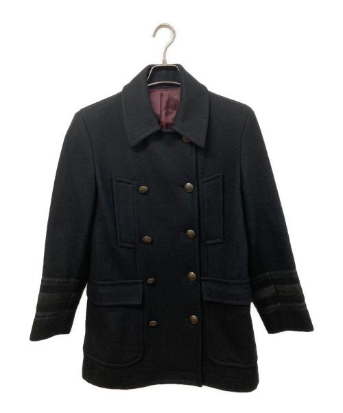 Jean Paul GAULTIER CLASSIQUE（ジャンポールゴルチエクラシック）Jean Paul GAULTIER CLASSIQUE (ジャンポールゴルチエクラシック) Pコート ブラック サイズ:SIZE 40の古着・服飾アイテム