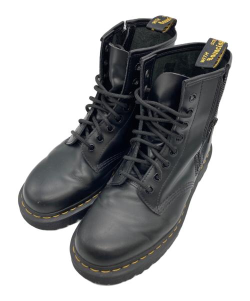 Dr.Martens（ドクターマーチン）Dr.Martens (ドクターマーチン) 8ホールサイドジップブーツ ブラック サイズ:	SIZE 7の古着・服飾アイテム