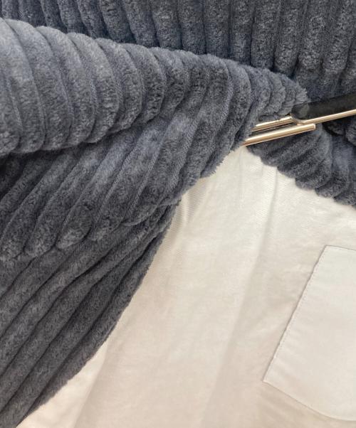OVERCOAT（オーバーコート）OVERCOAT (オーバーコート) HOODED BLOUSON IN COTTON CORDUROY(フーデッドブルゾン イン コットンコーデュロイ) ネイビー サイズ:SIZE Freeの古着・服飾アイテム