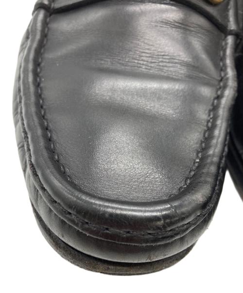 GUCCI（グッチ）GUCCI (グッチ) ビットローファー ブラック サイズ:	40 1/2の古着・服飾アイテム