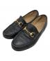 GUCCI（グッチ）の古着「ビットローファー」｜ブラック