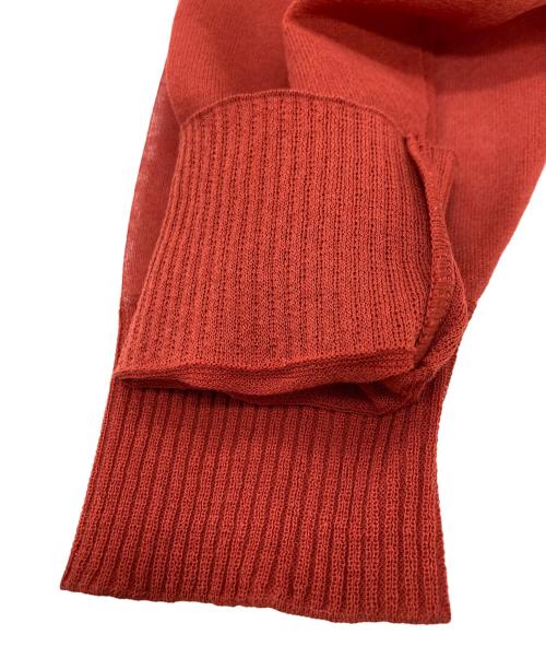 PUBLIC TOKYO（パブリックトウキョウ）PUBLIC TOKYO (パブリックトウキョウ) コットンシアーカーデ レッド サイズ:	SIZE Freeの古着・服飾アイテム