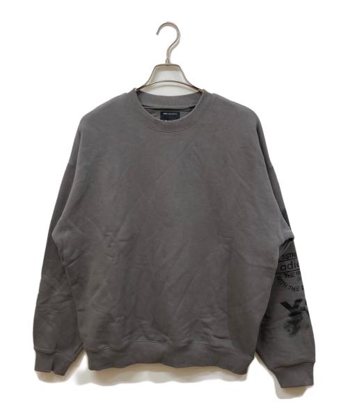 Y-3（ワイスリー）Y-3 (ワイスリー) クルーネックスウェット グレー サイズ:	SIZE Mの古着・服飾アイテム
