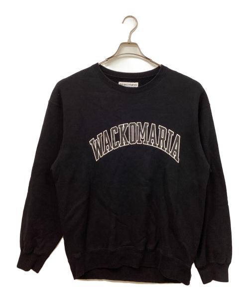 WACKO MARIA（ワコマリア）WACKO MARIA (ワコマリア) MIDDLE WEIGHT CREW NECK SWEAT SHIRT ブラック サイズ:SIZE XLの古着・服飾アイテム