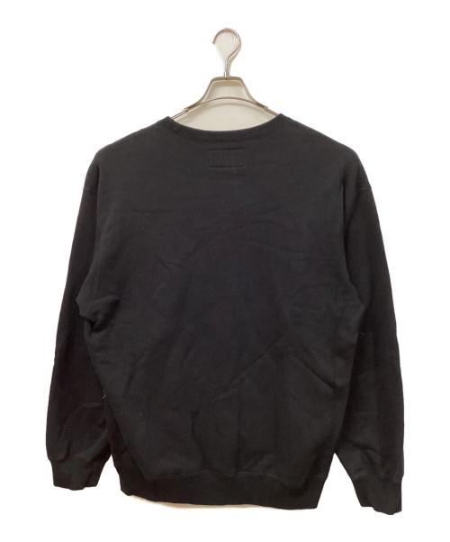 WACKO MARIA（ワコマリア）WACKO MARIA (ワコマリア) MIDDLE WEIGHT CREW NECK SWEAT SHIRT ブラック サイズ:SIZE XLの古着・服飾アイテム