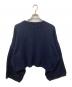 RAF SIMONS (ラフシモンズ) RSロゴクロップドニット ネイビー サイズ:SIZE S：36000円