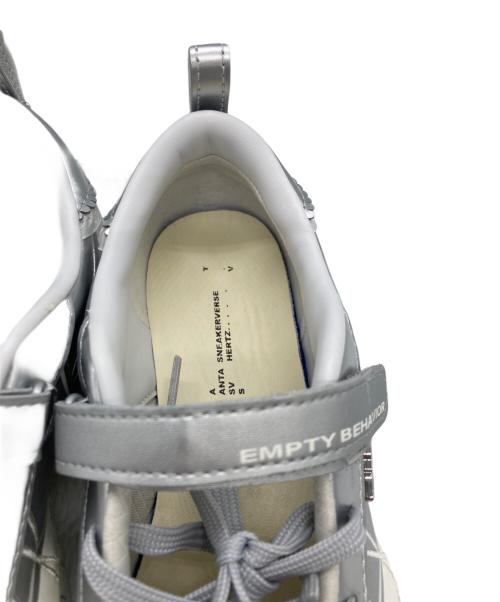 EMPTY BEHAVIOR（エンプティ ビヘイビア）EMPTY BEHAVIOR (エンプティ ビヘイビア) スニーカー グレー サイズ:	SIZE 23.5cmの古着・服飾アイテム
