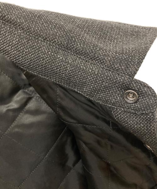 VALENTINO（ヴァレンティノ）VALENTINO (ヴァレンティノ) メタリックVディテール ウールブルゾン グレー サイズ:SIZE 48の古着・服飾アイテム