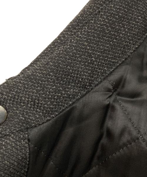VALENTINO（ヴァレンティノ）VALENTINO (ヴァレンティノ) メタリックVディテール ウールブルゾン グレー サイズ:SIZE 48の古着・服飾アイテム