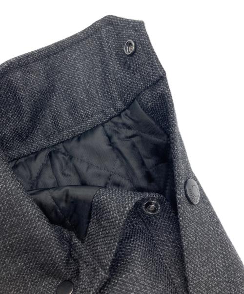 VALENTINO（ヴァレンティノ）VALENTINO (ヴァレンティノ) メタリックVディテール ウールブルゾン グレー サイズ:SIZE 48の古着・服飾アイテム