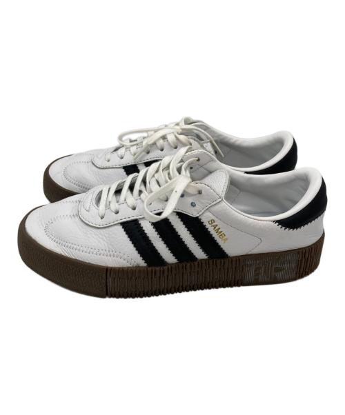 adidas（アディダス）adidas (アディダス) SAMBAROSE ホワイト サイズ:SIZE 24.5cmの古着・服飾アイテム