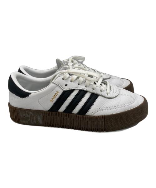 adidas（アディダス）adidas (アディダス) SAMBAROSE ホワイト サイズ:SIZE 24.5cmの古着・服飾アイテム