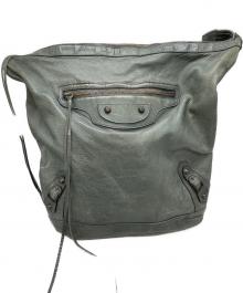 BALENCIAGA（バレンシアガ）の古着「カバード ジャイアント デイ ショルダーバッグ」｜カーキ