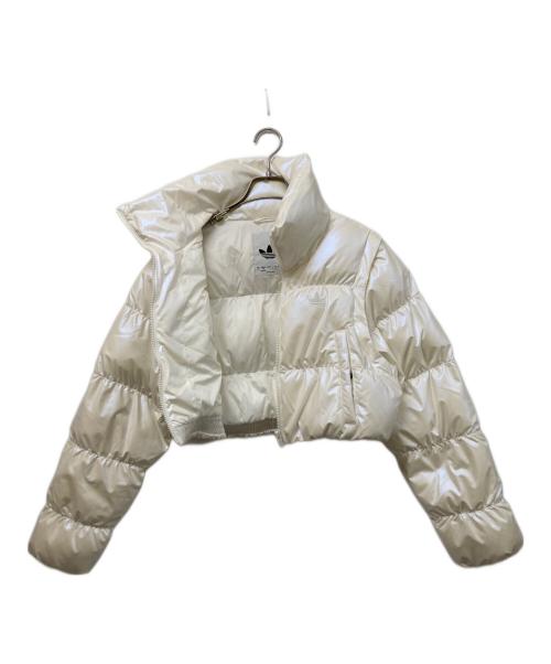 adidas（アディダス）adidas (アディダス) ジップオフスリーブ ジャケット ホワイト サイズ:	SIZE XSの古着・服飾アイテム