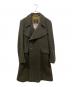 NIGEL CABOURN（ナイジェルケーボン）の古着「ヘリンボーンウールダブルコート」｜ブラウン