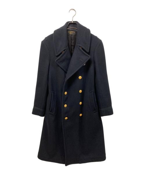 THE REAL McCOY'S（ザ・リアルマッコイズ）THE REAL McCOY'S (ザ・リアルマッコイズ) ダブルウールコート ネイビー サイズ:SIZE 40の古着・服飾アイテム