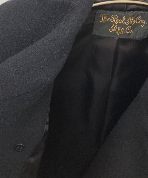 THE REAL McCOY'S（ザ・リアルマッコイズ）THE REAL McCOY'S (ザ・リアルマッコイズ) ダブルウールコート ネイビー サイズ:SIZE 40の古着・服飾アイテム