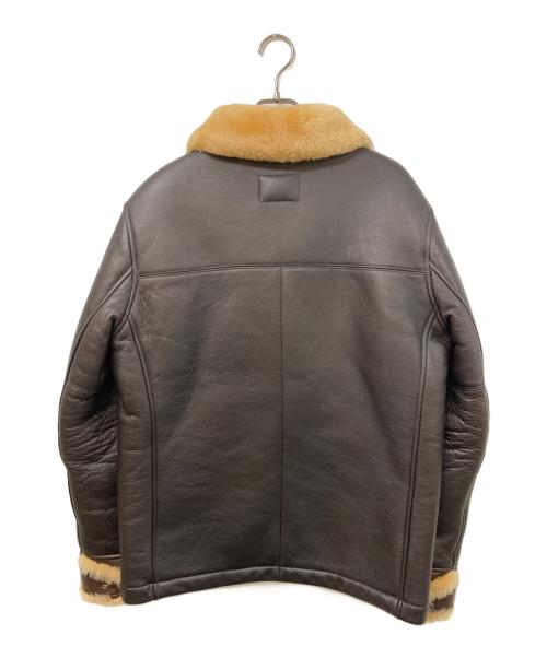 Y'2 leather（ワイツーレザー）Y'2 leather (ワイツーレザー) ムートンレザージャケット ブラック サイズ:SIZE 40の古着・服飾アイテム