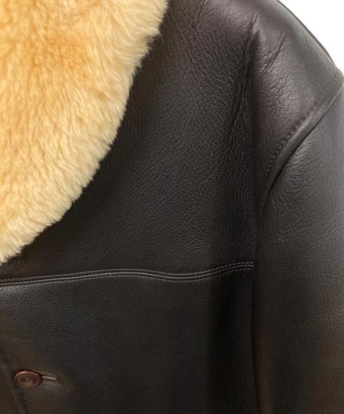 Y'2 leather（ワイツーレザー）Y'2 leather (ワイツーレザー) ムートンレザージャケット ブラック サイズ:SIZE 40の古着・服飾アイテム