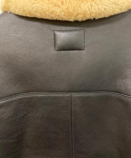 Y'2 leather（ワイツーレザー）Y'2 leather (ワイツーレザー) ムートンレザージャケット ブラック サイズ:SIZE 40の古着・服飾アイテム