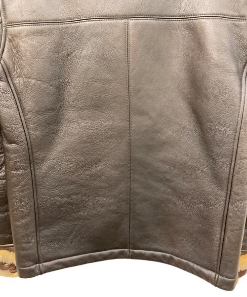 Y'2 leather（ワイツーレザー）Y'2 leather (ワイツーレザー) ムートンレザージャケット ブラック サイズ:SIZE 40の古着・服飾アイテム