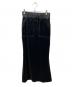 Forget-me-nots（フォーゲットミーノッツ）の古着「Velor Long Skirt」｜ネイビー