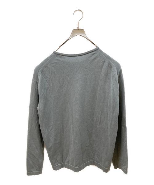 crepuscule（クレプスキュール）crepuscule (クレプスキュール) Pocket L/S Knit グレー サイズ:SIZE 2の古着・服飾アイテム
