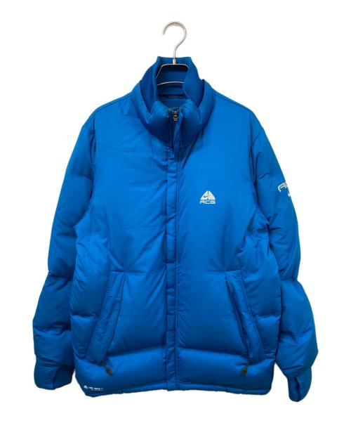 NIKE ACG（ナイキエーシージー）NIKE ACG (ナイキエーシージー) No Sew Boundary Down Jacket ブルー サイズ:SIZE Mの古着・服飾アイテム