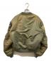 AVIREX (アヴィレックス) TOP GUN フライトジャケット カーキ サイズ:	SIZE L：13000円