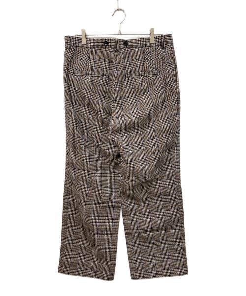 R&D.M.Co-OLDMAN'S TAILOR（オールドマンズテーラー）R&D.M.Co-OLDMAN'S TAILOR (オールドマンズテーラー) グレンチェックパンツ グレー サイズ:SIZE Mの古着・服飾アイテム
