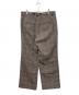 R&D.M.Co-OLDMAN'S TAILOR (オールドマンズテーラー) グレンチェックパンツ グレー サイズ:SIZE M：8000円