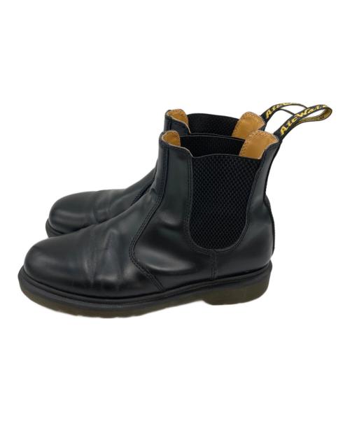 Dr.Martens（ドクターマーチン）Dr.Martens (ドクターマーチン) サイドゴアブーツ ブラック サイズ:	SIZE 6の古着・服飾アイテム