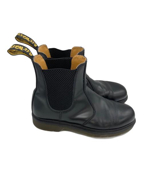 Dr.Martens（ドクターマーチン）Dr.Martens (ドクターマーチン) サイドゴアブーツ ブラック サイズ:	SIZE 6の古着・服飾アイテム