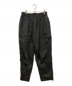 BIBLIOTHERKビブリオテーク）の古着「TRACK TROUSERS COTTON」｜ブラック