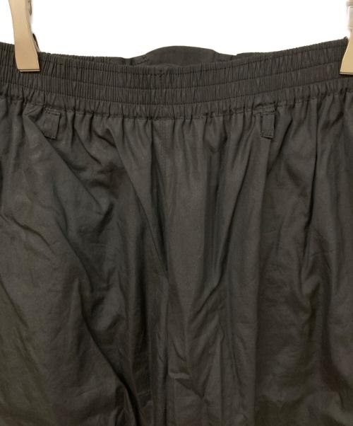 BIBLIOTHERK（ビブリオテーク）BIBLIOTHERK (ビブリオテーク) TRACK TROUSERS COTTON ブラック サイズ:SIZE 1の古着・服飾アイテム